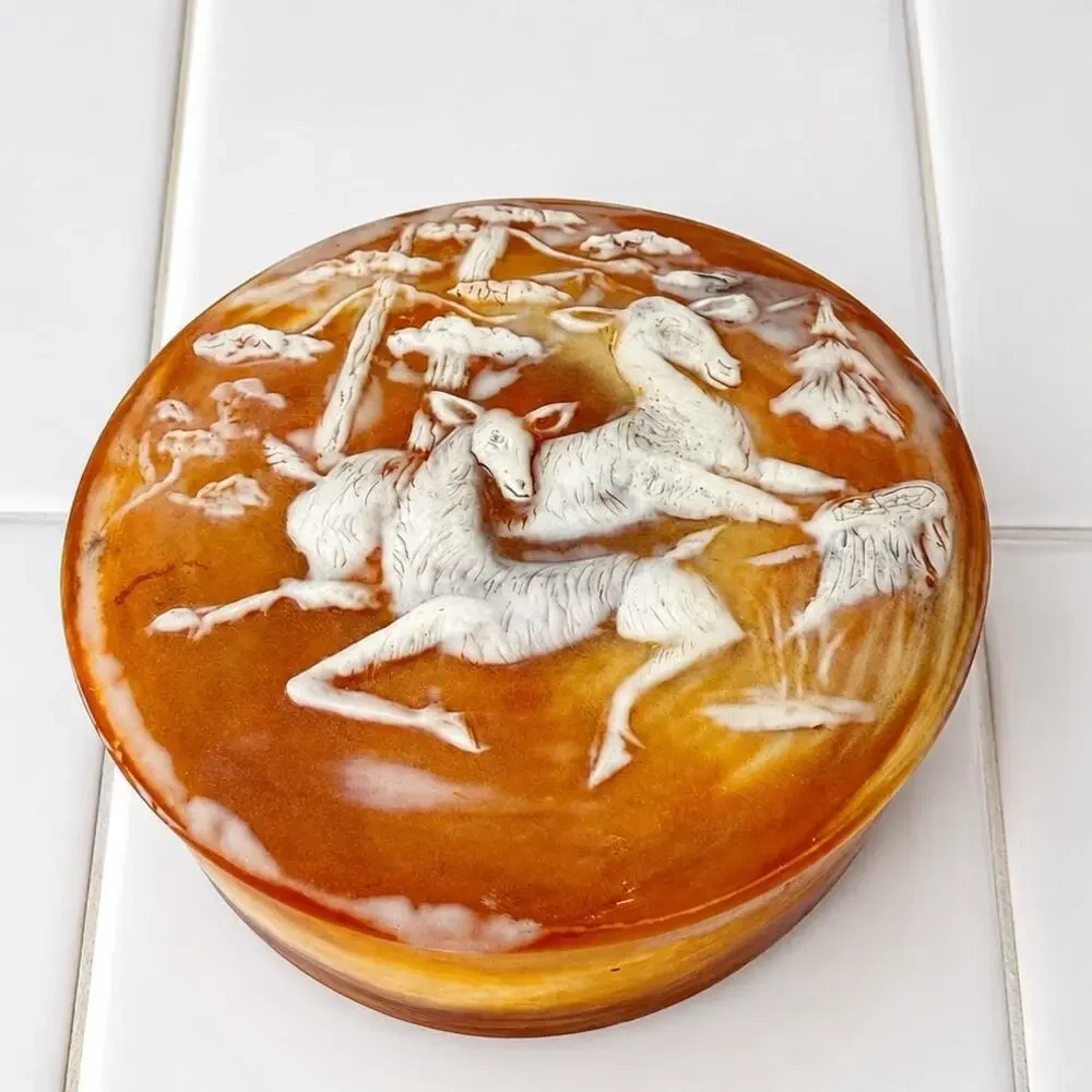 1960's Soapstone Trinket Dish